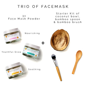 Trio of Face Mask